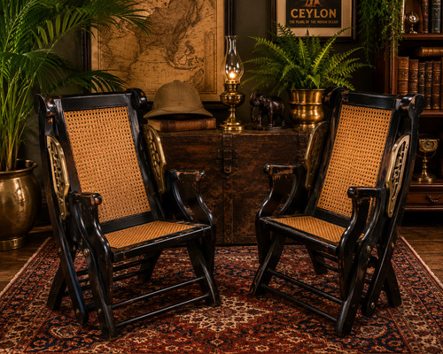Pair edwardian colonial - pair,