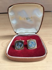 Vintage Kismet Cufflinks, Gold