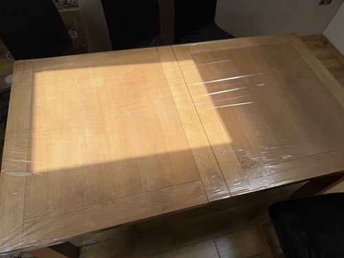 Modern solid oak extending - oak,