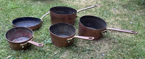 Vintage set copper - vintage, 5