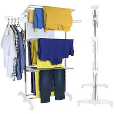Clothes Airer Clothes Drying Rack Extra Large 3 Tier Clothes Drying Rail Folding