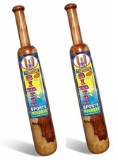 Set of 2 Wood Indian Clubs, Mugdar Meel Clubbell Karla Kattai Exercise Tool 2 Kg