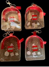 Lego X4 Promo Bag Charms Rare 