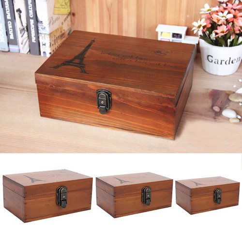 Lockable vintage wooden - lockable,