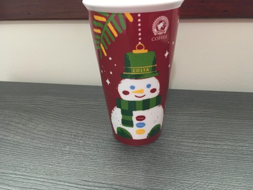 Costa coffee christmas snowman - costa,