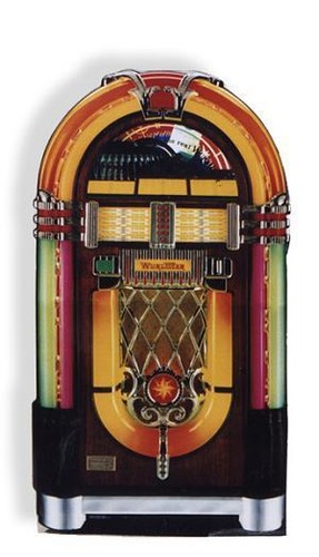 Wurlitzer jukebox party prop - wurlitzer,