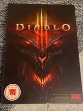 Diablo 3 PC Windows Mac 2012 Blizzard Collectors Edition Sleeve With Manual