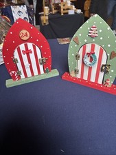 Elf & Fairy Doors Christmas decorations…elf door measure 5ins tall