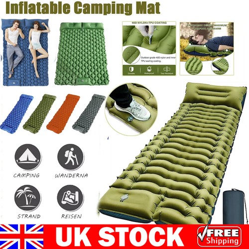 Inflatable camping mattress - inflatable,