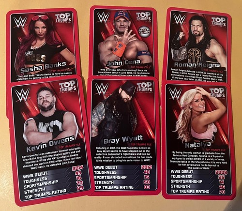 Wwe top trumps 2017 - wwe,