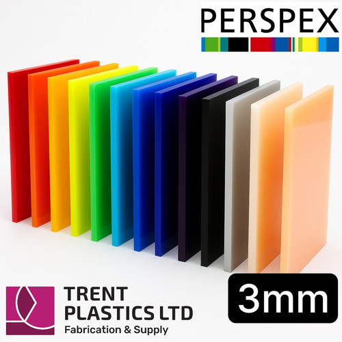 3mm coloured gloss perspex - 3mm,