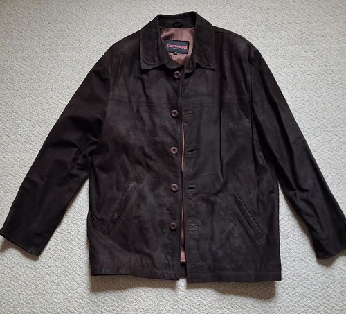 Genuine mens leather jacket - mens,