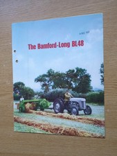 PRE USED THE BAMFORD -  LONG BL48 BALERS SUPERB COLOUR FARMING COLLECTOR BROCHUR