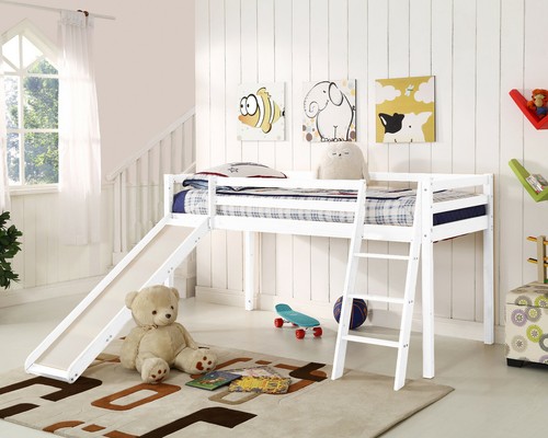 Kids cabin bunk bed - kids,