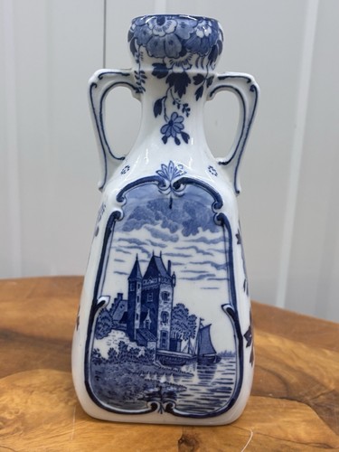 Delft blue and white - and, pottery