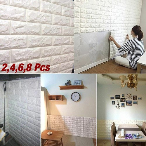 Tile brick wall - 3d,