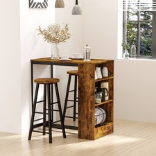3 Pieces Bar Table Set Pub