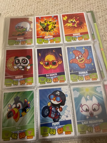 Moshi monsters trading cards - moshi,