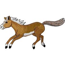 Horse Patch Iron Sew On Clothes Riding Equestrian Jacket Coat Embroidered Badge