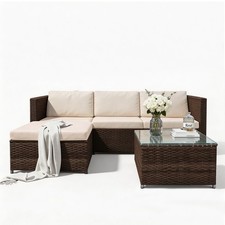 RATTAN GARDEN FURNITURE CORNER