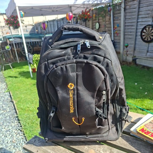 Samsonite roller backpack has - samsonite,