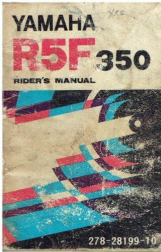 Yamaha 350cc r5f original - yamaha,