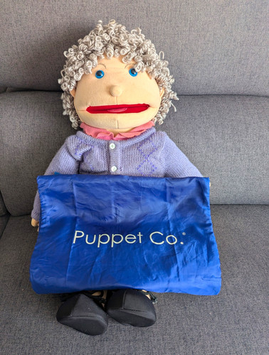 Puppet granny hand - hand,