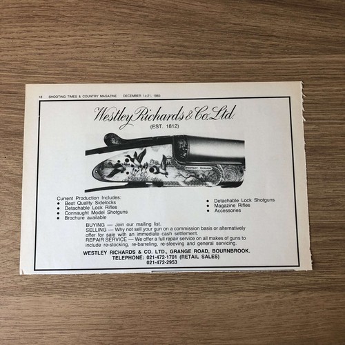 Guns142 magazine advert - guns142, 6x9