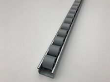 roller track flow rail roller gravity conveyor with plastic wheels dia 28 mm