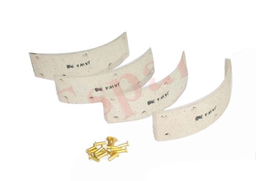 Front rear break shoe lining - front,