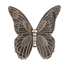 Bronze vintage butterfly - bronze,