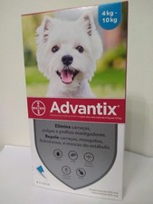 ADVANTIX¹ Dog Flea Treatment Flea Tick Leishmaniasis Flea 4-10kg Bte 4 Pipettes