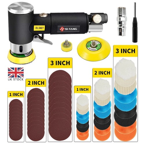 Mini air sander kit 3 - mini, 1"2"
