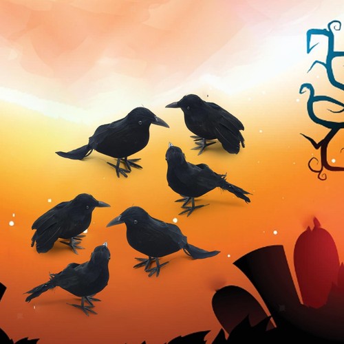 Pcs simulation black wings - simulation,