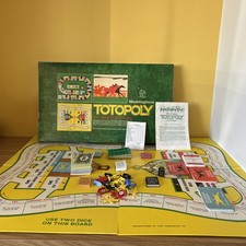 Totopoly Board Game Vintage