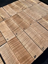 CURLY FLAME MAPLE knife handle