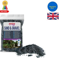 2kg Fine Black Quartz Aquarium