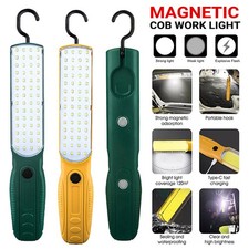 Magnetic Work Light Rechargeable COB Hand Torch Mechanic Car Inspection LED-Lamp