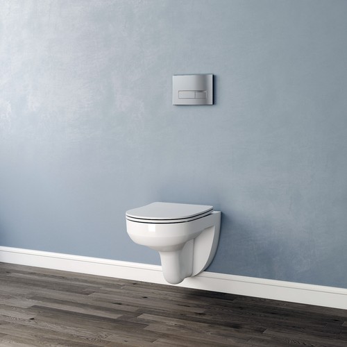 Bathroom rimless wall - bathroom, hung