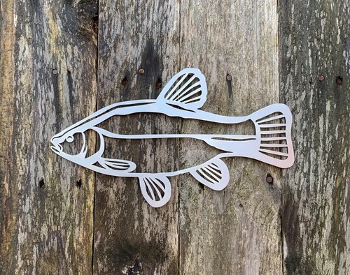 Tench fish steel wall - fish, art