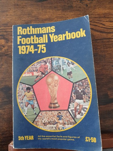 Rothmans football yearbook - rothmans,