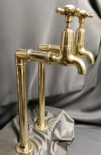 Brass bib taps - brass,