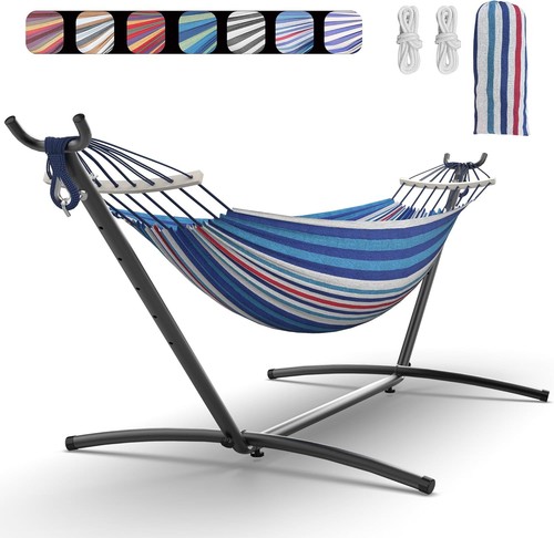 Double hammock with steel - double,