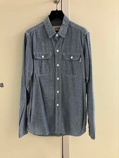 A.P.C. Carhartt Chambray Clink Shirt Men's tops, popular brands, popular designs