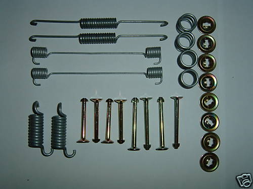 Rear brake shoe - rear, kit