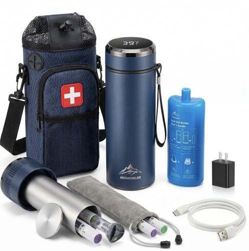 Insulin cooler travel case - cooler,