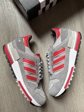Adidas ZX600 Heather Grey Red