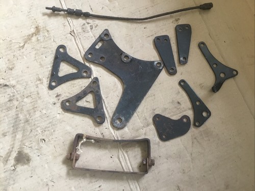 Norton gearbox engine brackets - norton,