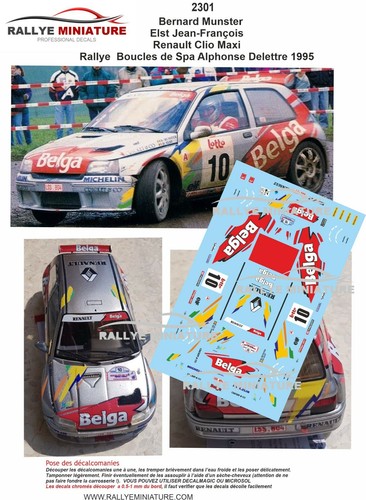 Decals ref 2301 renault - decals,
