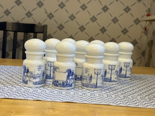 1970s belgium apothecary jar - apothecary,